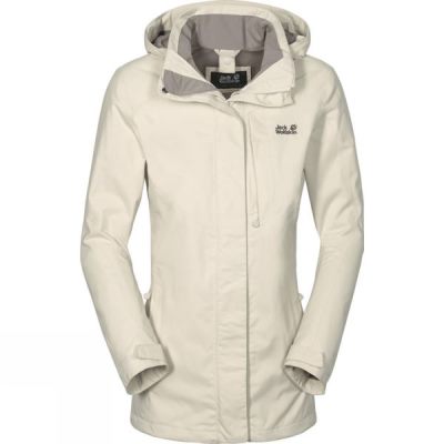 Chaquetas Jack Wolfskin Mellow Range Flex Mujer - Beige - Chile AOU093415